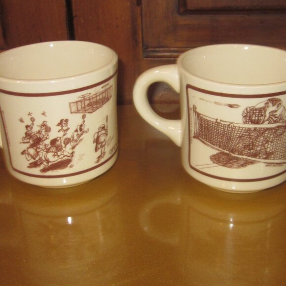 Vintage Tennis Coffee Mug Gary Patterson - Picture 2 of 5